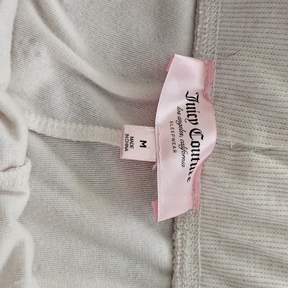 Women's Intimates Velour Lounge Pants - White, Pink, and Purple - Picture 5 of 8